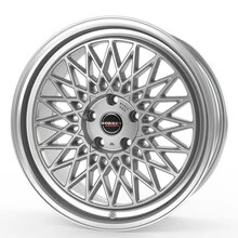 Borbet B silver rim polished