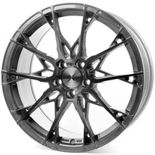 AXXION X1 Smoke brushed Aluminiumsilber