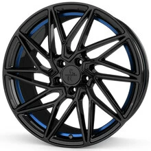 Keskin KT20 black painted blue inside