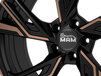 MAM RS5 matt black front copper