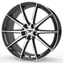 R3 Wheels R3H03 phantom black polished